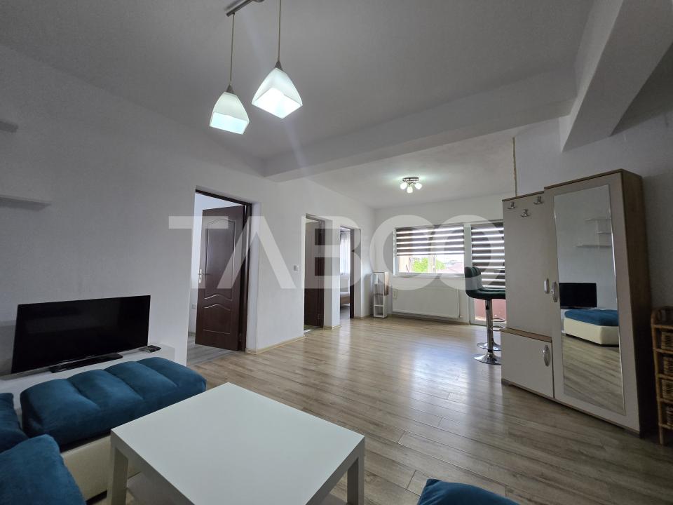 Apartament 3 camere de inchiriat decomandat 60 mp zona Turnisor Sibiu
