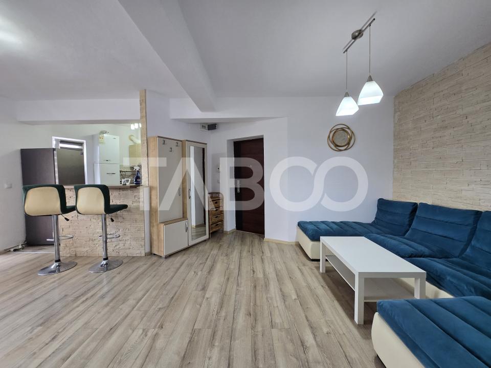 Apartament 3 camere de inchiriat decomandat 60mp zona Turnisor Sibiu