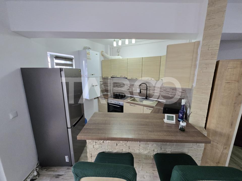 Apartament 3 camere de inchiriat decomandat 60mp zona Turnisor Sibiu