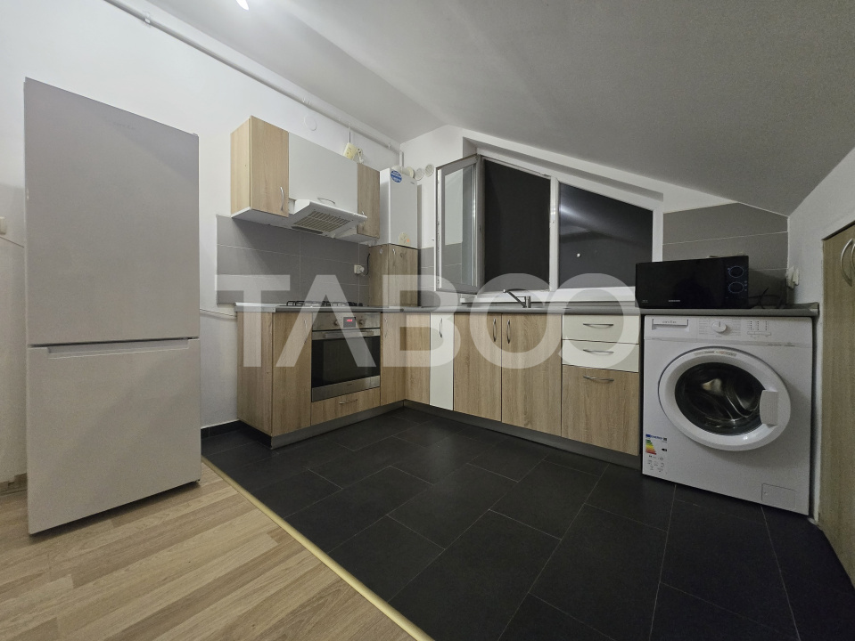 Apartament 3 camere de inchiriat decomandat 64 mp zona Turnisor Sibiu