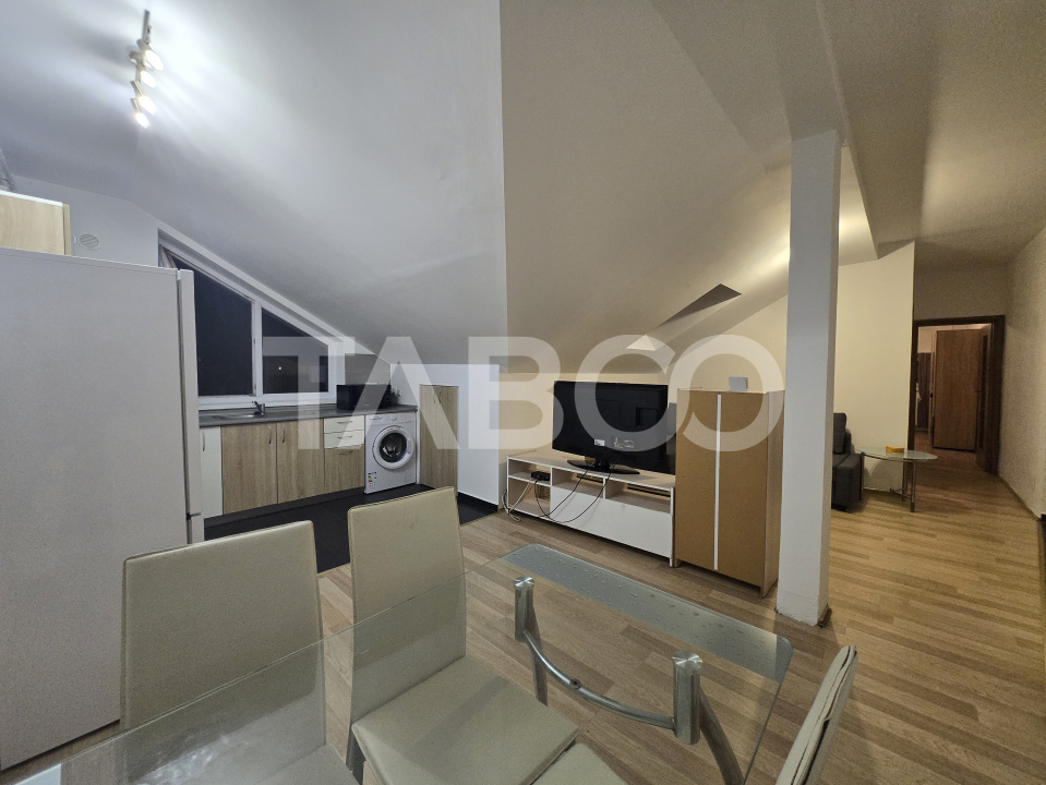 Apartament 3 camere de inchiriat decomandat 64 mp zona Turnisor Sibiu