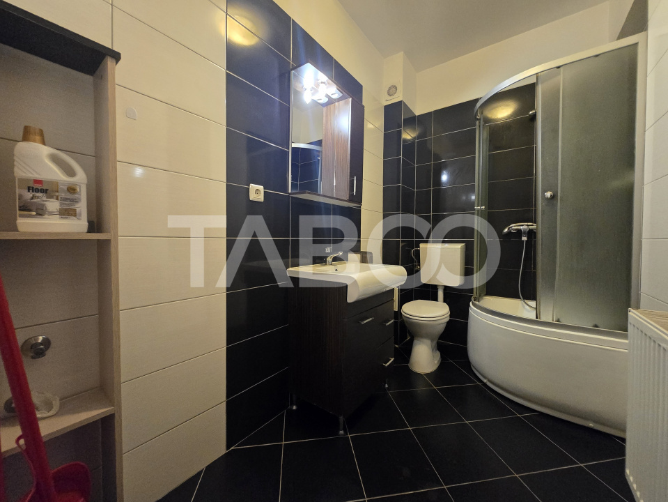 Apartament 3 camere de inchiriat decomandat 64 mp zona Turnisor Sibiu