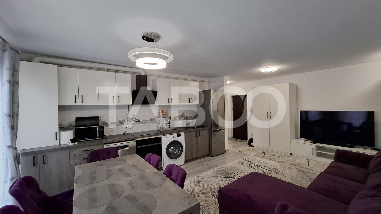 Apartament 3 camere de inchiriat decomandat 68 mp City Residence Sibiu