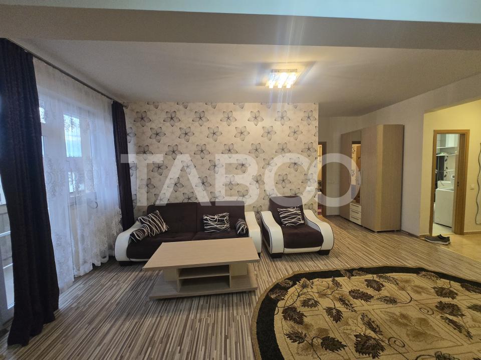 Apartament 3 camere de inchiriat decomandat 71mpu zona Turnisor Sibiu