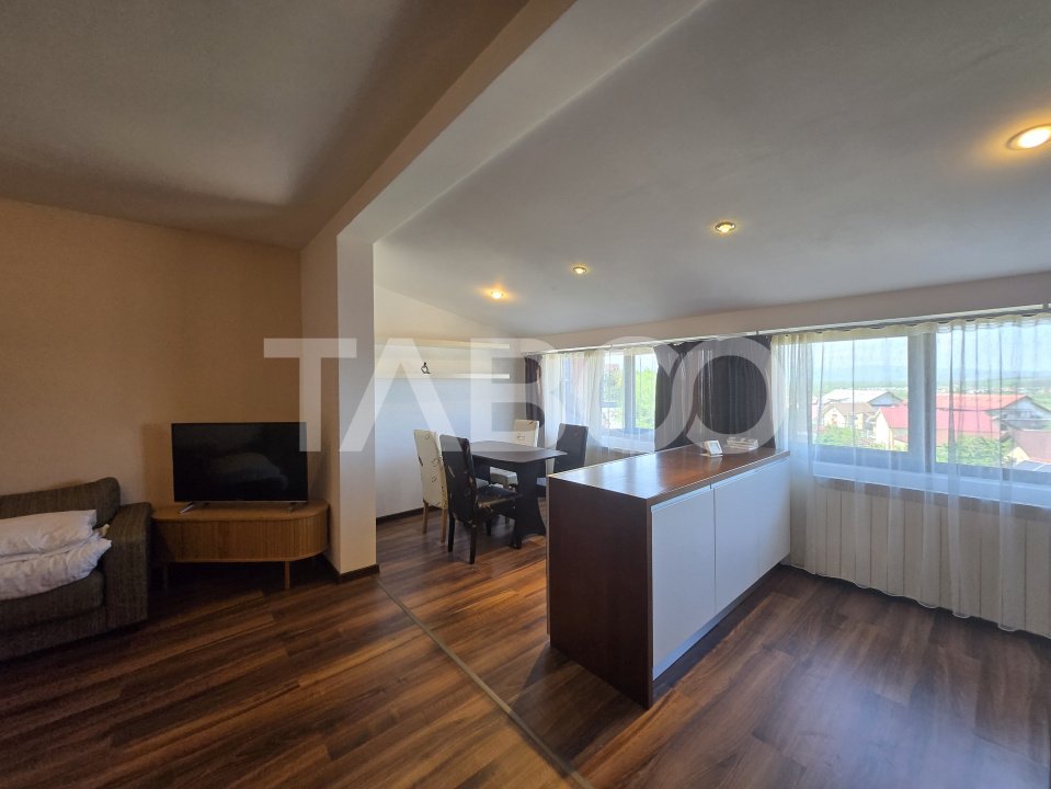 Apartament 3 camere de inchiriat decomandat 75 mp zona Tilisca Sibiu