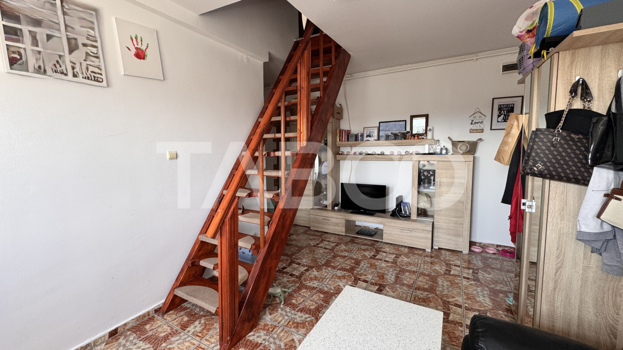 Apartament 3 camere de inchiriat mobilat utilat 74mp Siretului Sibiu