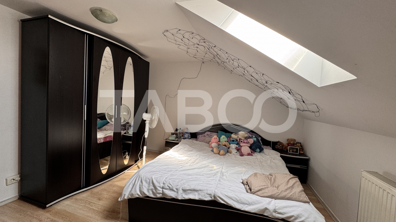 Apartament 3 camere de inchiriat mobilat utilat 74mp Siretului Sibiu