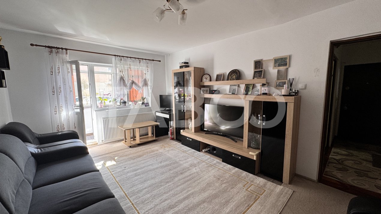 Apartament 3 camere de inchiriat mobilat utilat 80mp Strand Sibiu