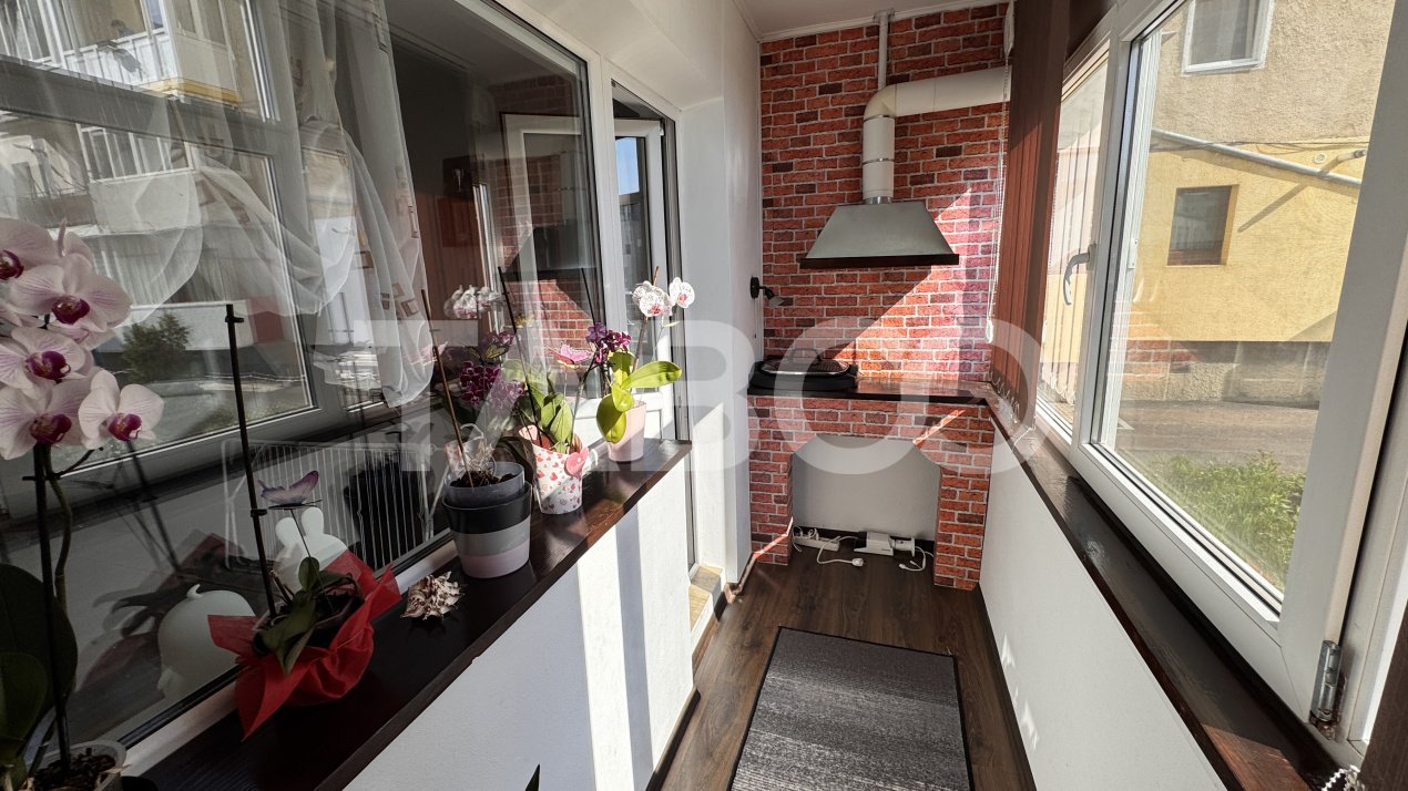 Apartament 3 camere de inchiriat mobilat utilat 80mp Strand Sibiu