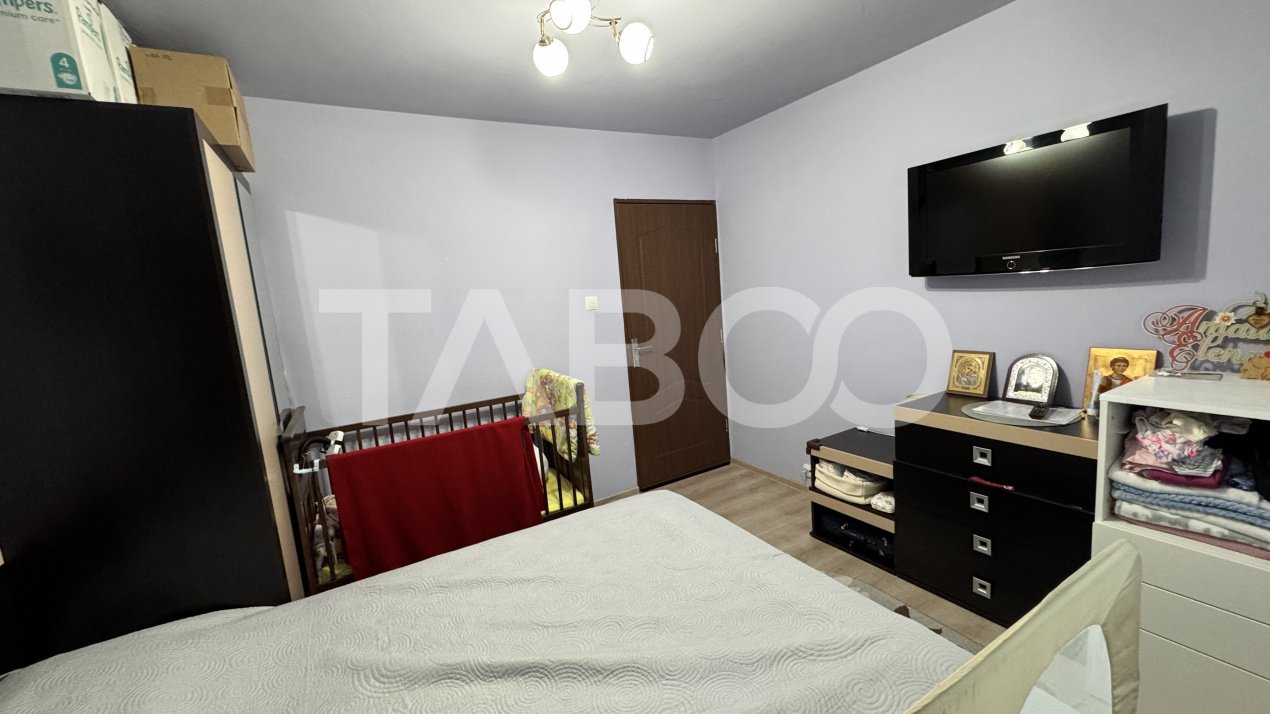 Apartament 3 camere de inchiriat mobilat utilat 80mp Strand Sibiu