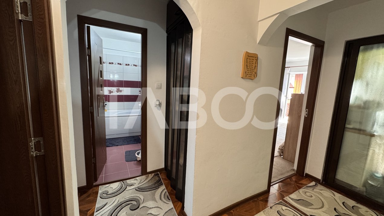 Apartament 3 camere de inchiriat mobilat utilat 80mp Strand Sibiu