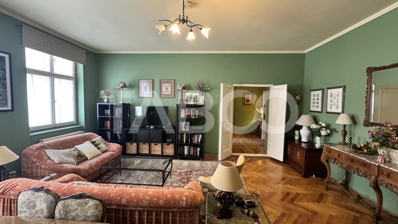Apartament 3 camere de inchiriat mobilat utilat 90mpu BALCESCU Sibiu