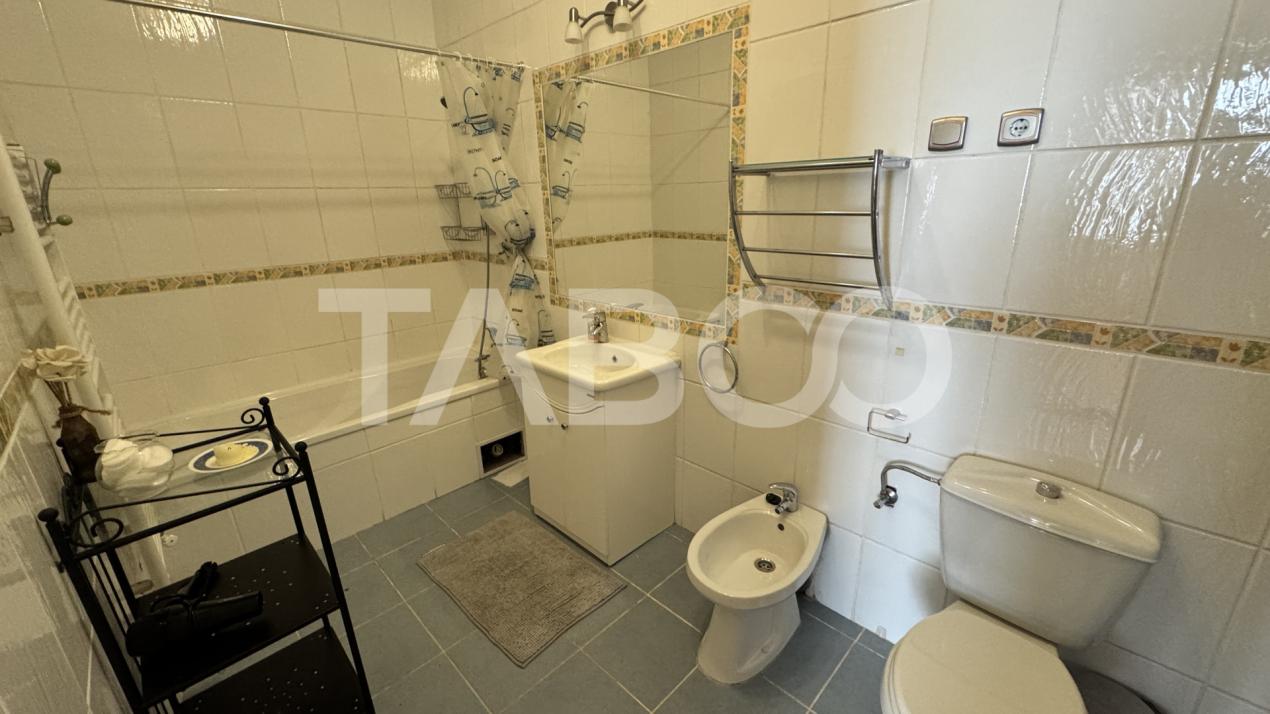 Apartament 3 camere de inchiriat mobilat utilat 90mpu BALCESCU Sibiu