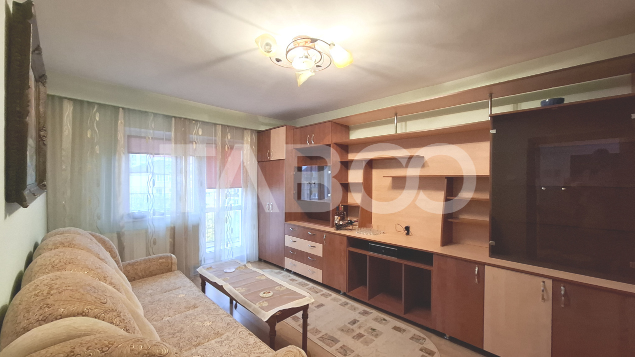 Apartament 3 camere de vanzare decomandat 58 mp zona Valea Aurie Sibiu in Sibiu - Calea Poplacii