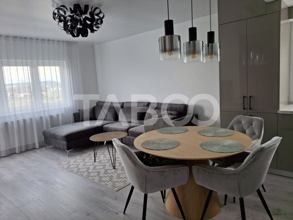Apartament 3 camere de vanzare decomandat 63 mp zona Selimbar Sibiu