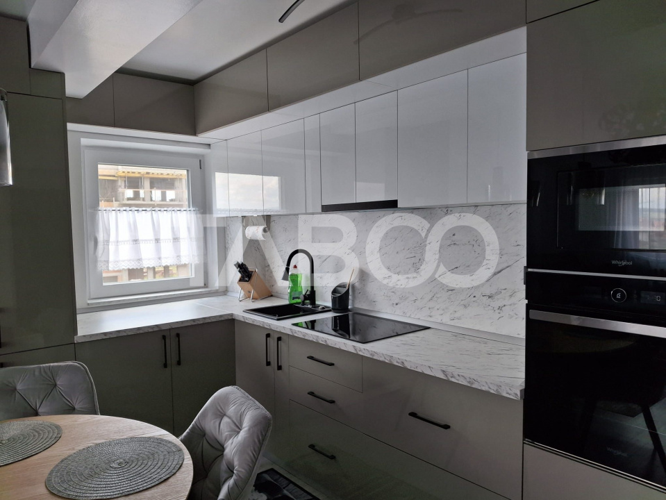 Apartament 3 camere de vanzare decomandat 63 mp zona Selimbar Sibiu