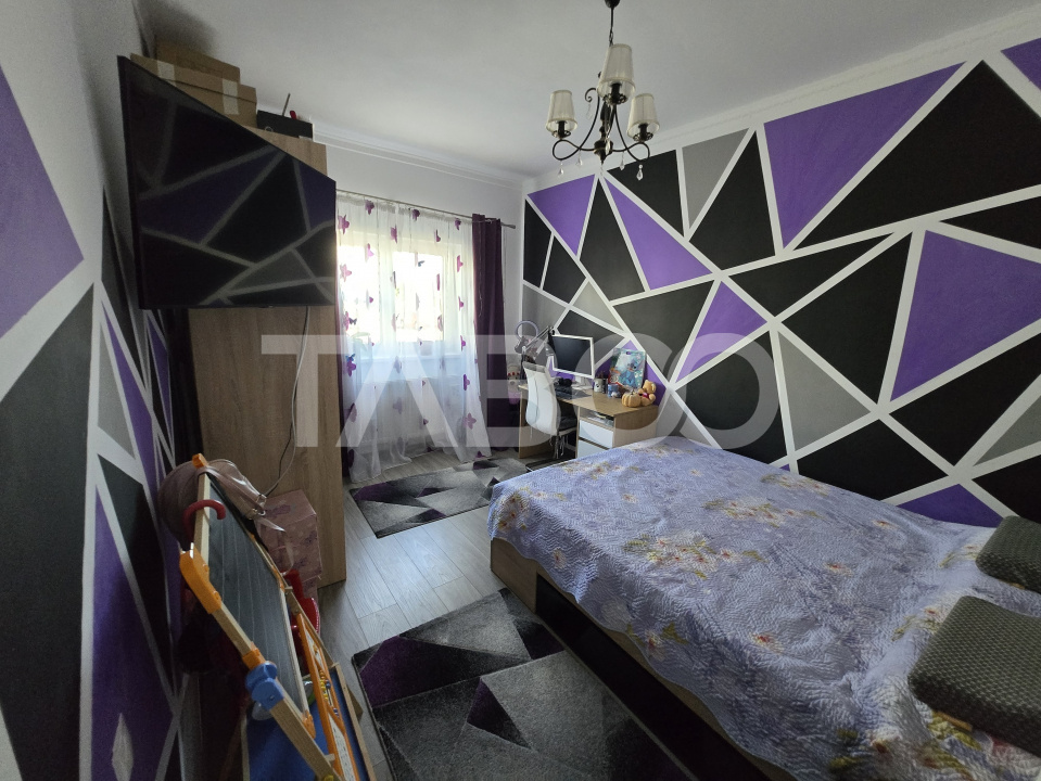 Apartament 3 camere de vanzare decomandat 69 mp zona Tineretului Sibiu
