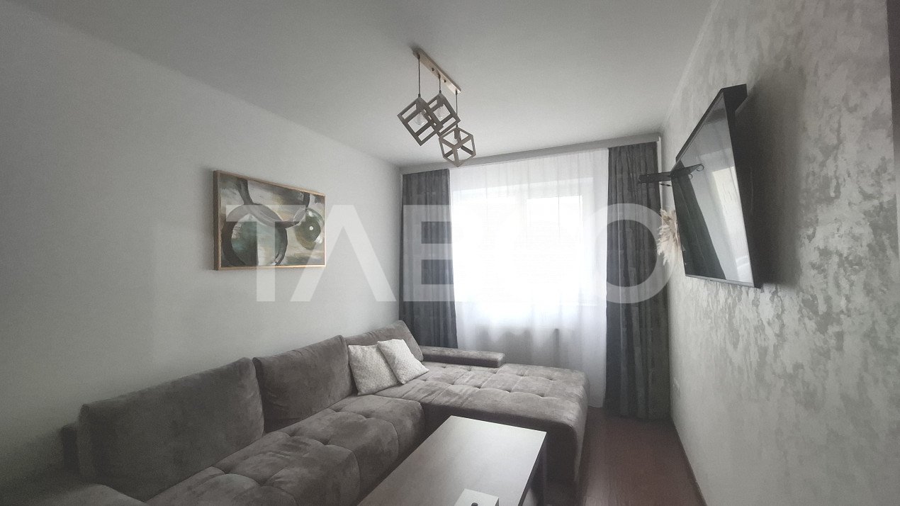 Apartament 3 camere de vanzare decomandat 74 mp zona Turnisor Sibiu