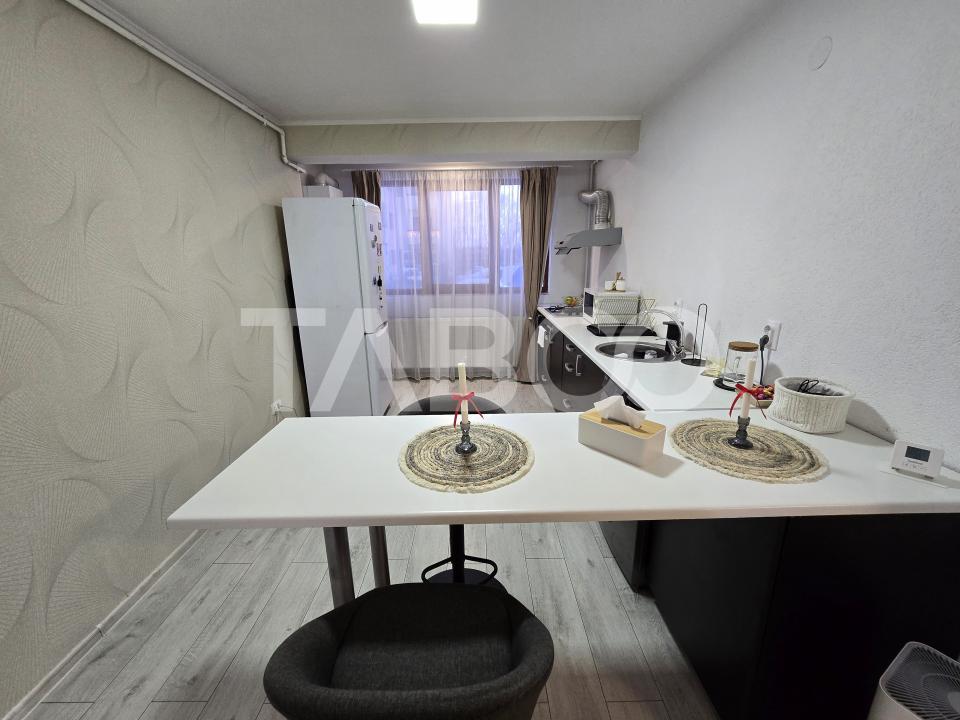 Apartament 3 camere de vanzare decomandat mobilat utilat Tilisca Sibiu