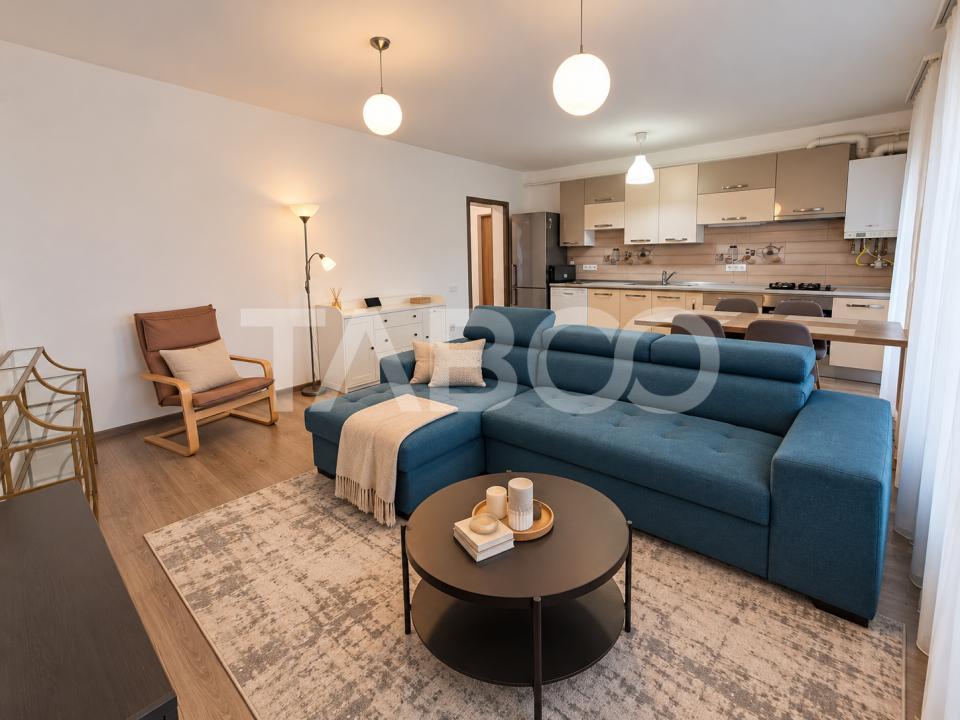 Apartament 3 camere de vanzare etaj 1 balcon 2 parcari Arhitectilor in Sibiu - Daniel Renard
