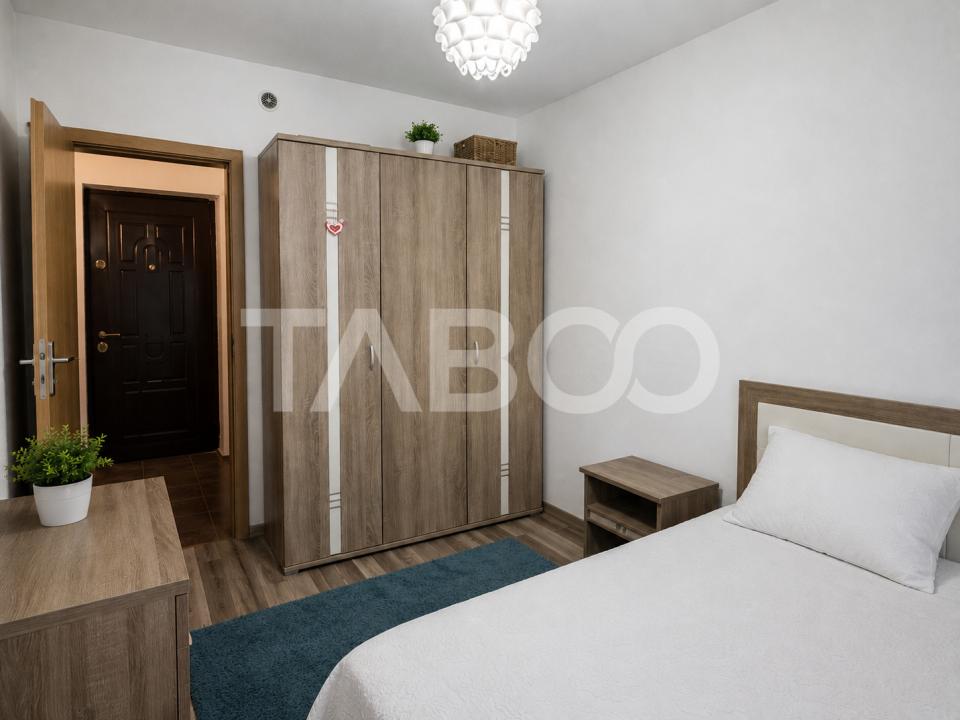Apartament 3 camere de vanzare etaj intermediar Sibiu -chirias activ