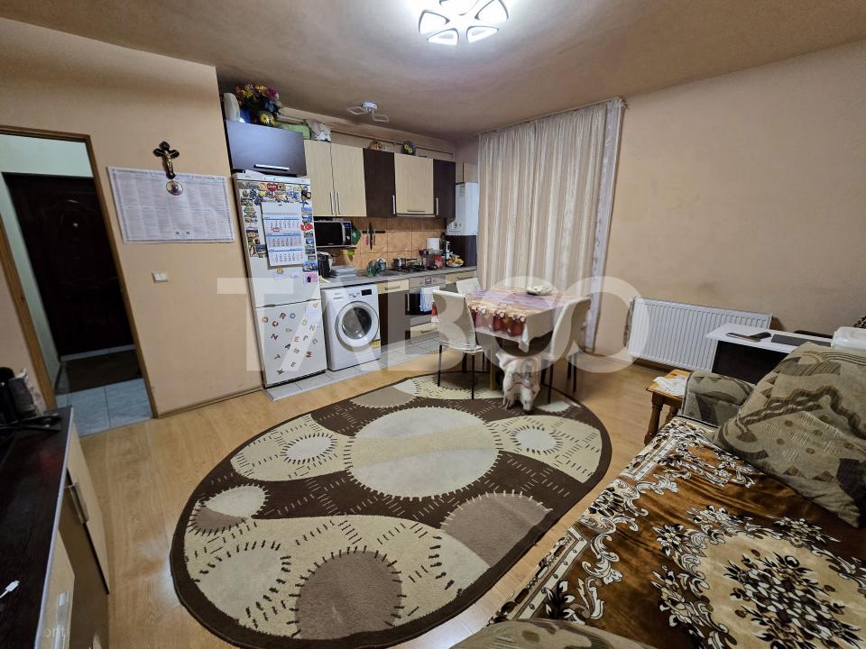 Apartament 3 camere de vanzare etajul 1 cu balcon boxa Gusterita Sibiu