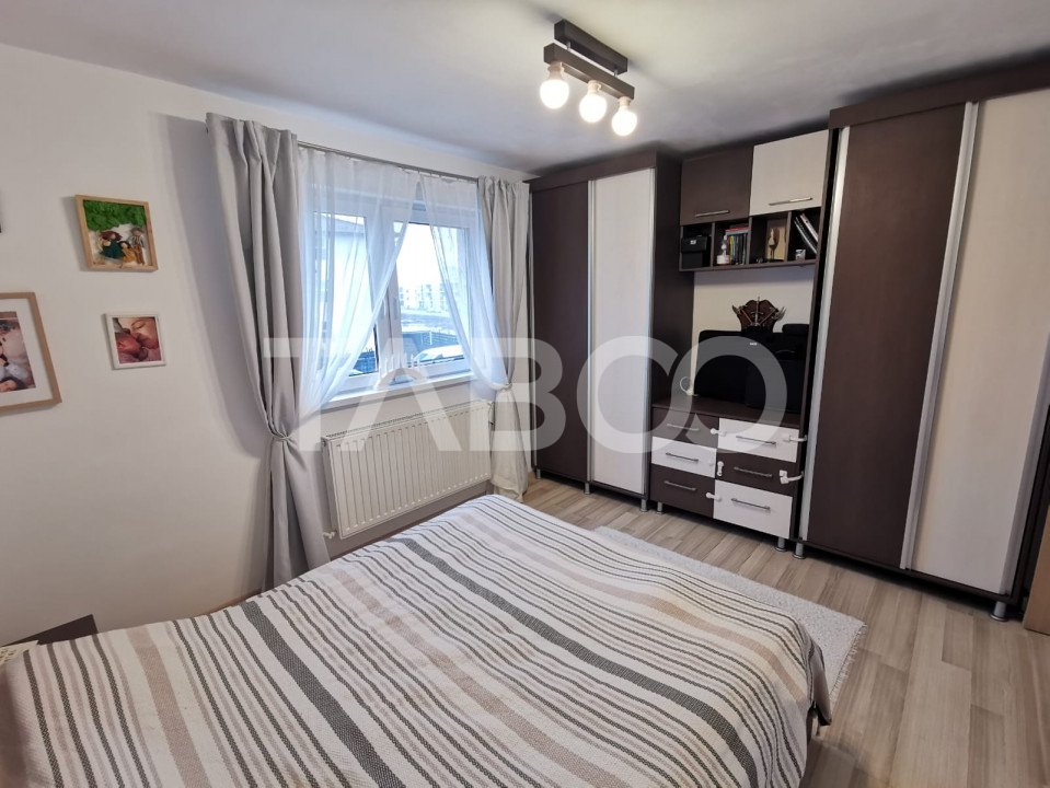 Apartament 3 camere de vanzare la etajul 1 zona Brana mobilat utilat
