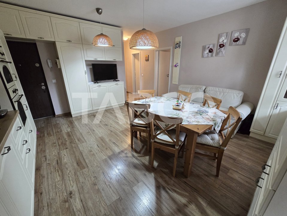 Apartament 3 camere de vanzare mobilat parcare balcon Tilisca Sibiu
