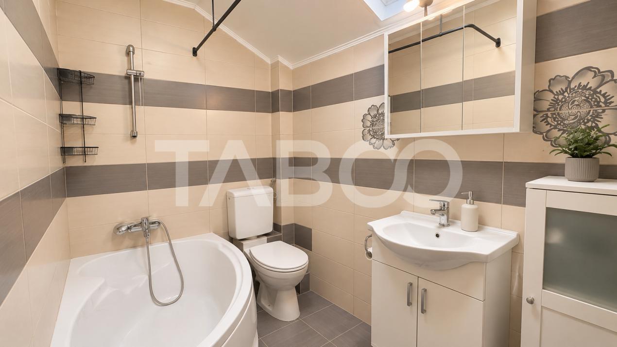 Apartament 3 camere de vanzare mobilat utilat 77 mp Arhitectilor Sibiu
