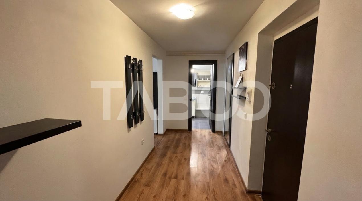 Apartament 3 camere de vanzare MOBILAT UTILAT 77mp Calea Cisnadiei