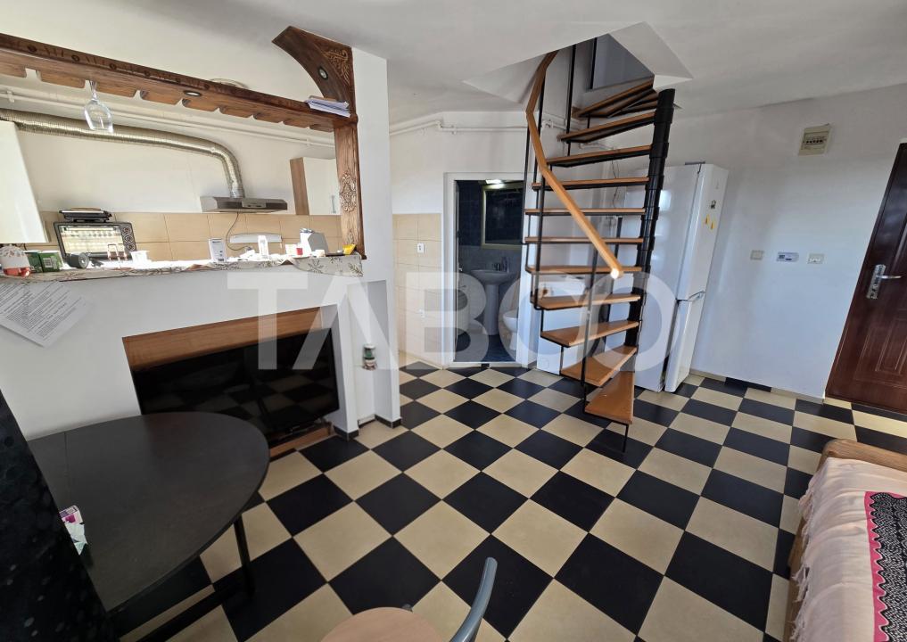 Apartament 3 camere de vanzare mobilat utilat in zona Lupeni din Sibiu