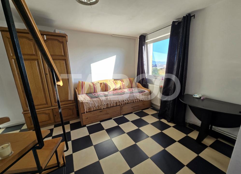 Apartament 3 camere de vanzare mobilat utilat in zona Lupeni din Sibiu