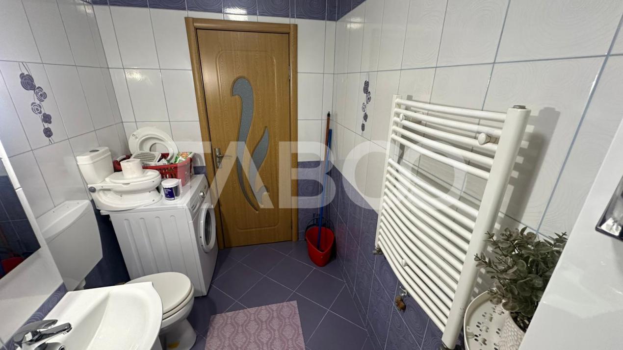 Apartament 3 camere de vanzare mobilat utilat Selimbar Sibiu 