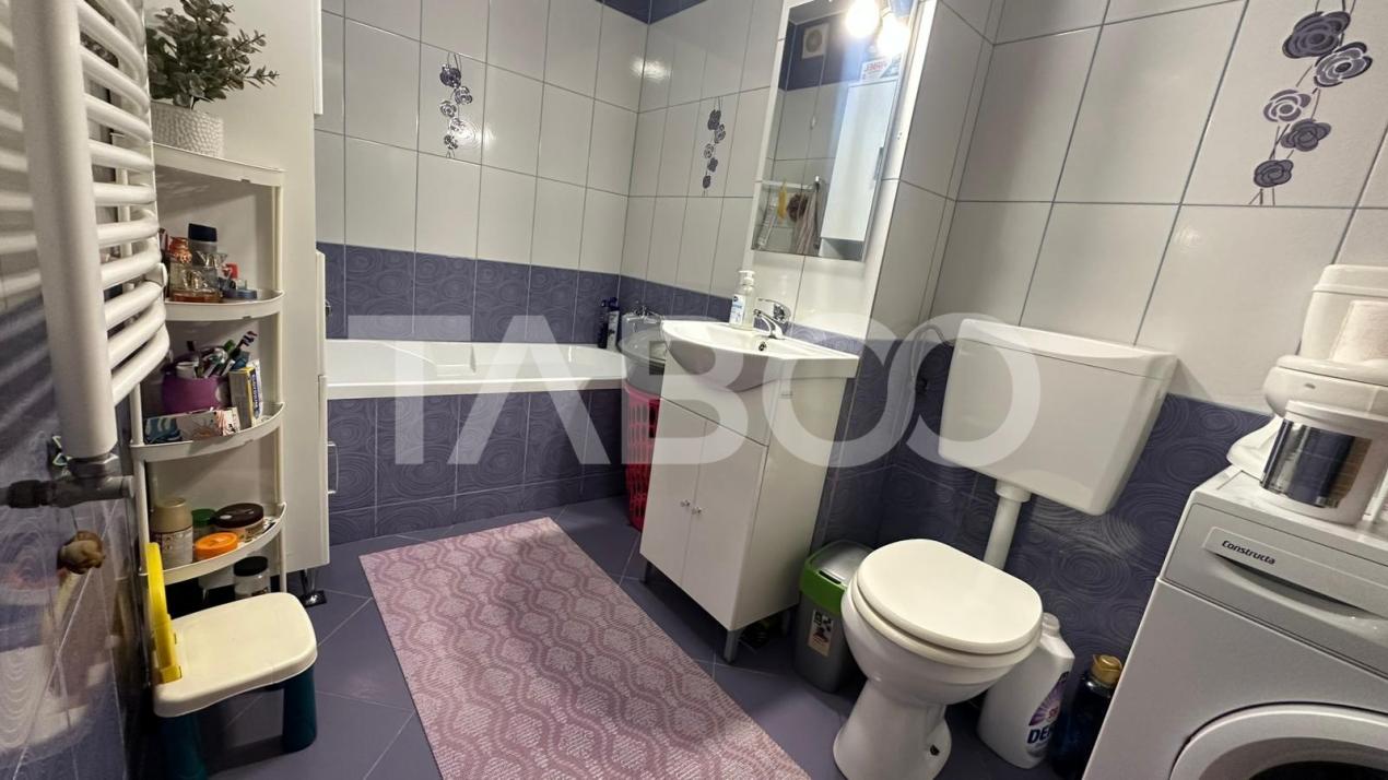 Apartament 3 camere de vanzare mobilat utilat Selimbar Sibiu 