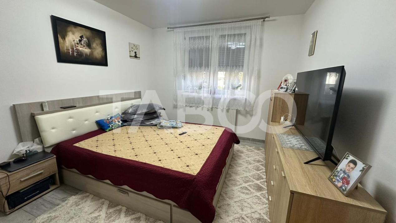Apartament 3 camere de vanzare mobilat utilat Selimbar Sibiu 