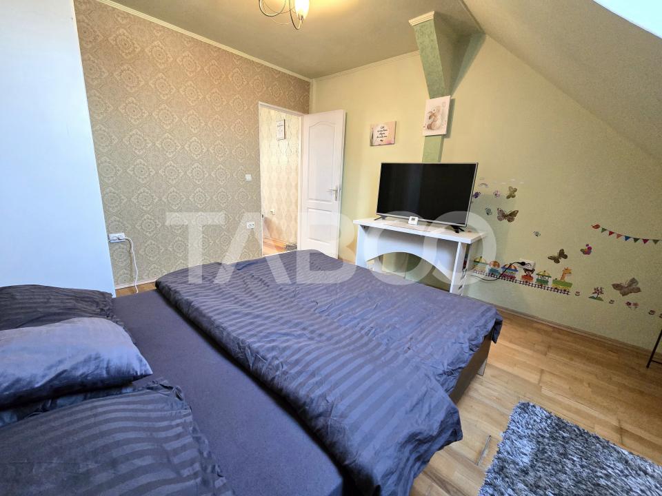 Apartament 3 camere de vanzare mobilat Valea Aurie Sibiu Comision 0