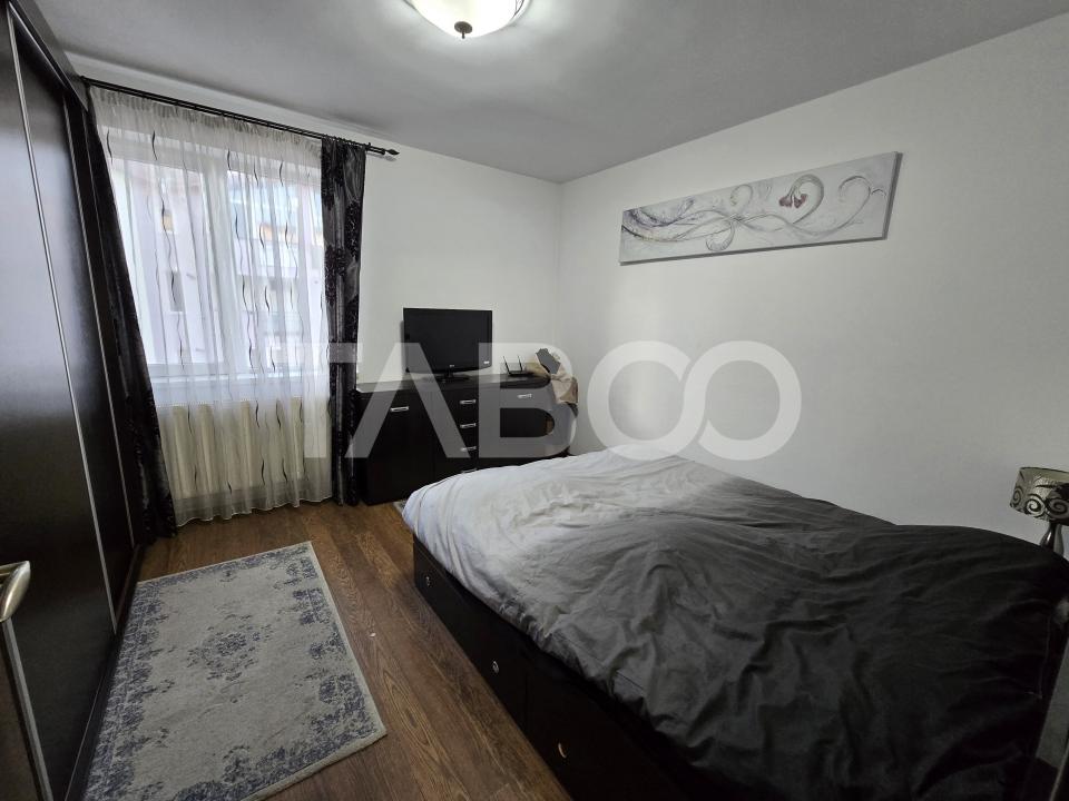 Apartament 3 camere decomandat mobilat balcon parcare Turnisor Sibiu