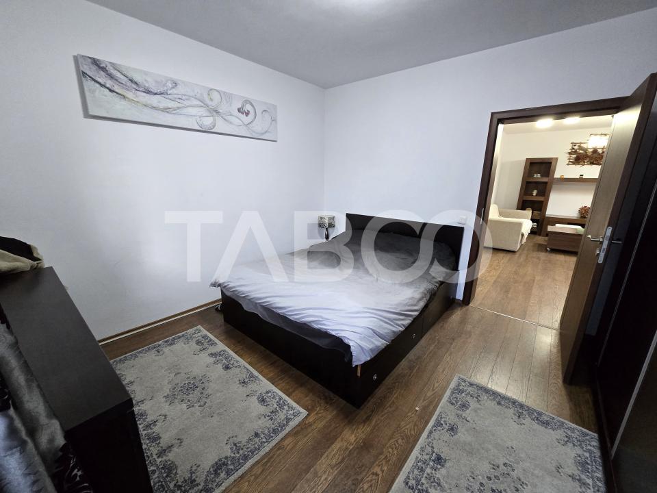 Apartament 3 camere decomandat mobilat balcon parcare Turnisor Sibiu