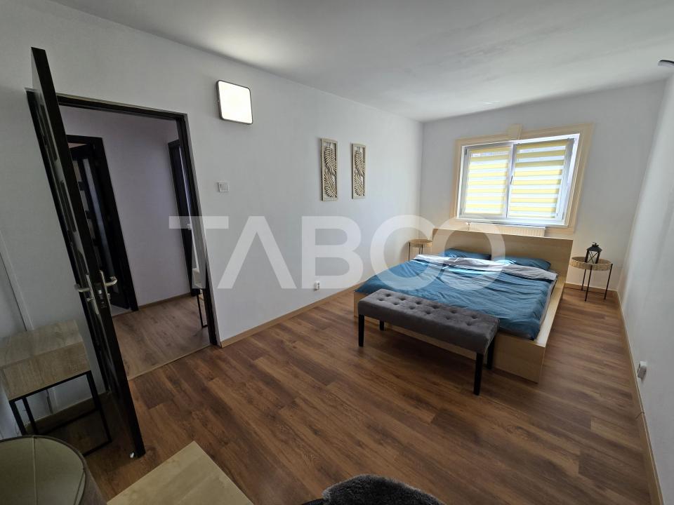 Apartament 3 camere decomandat renovat 2 bai 2 balcoane Turnisor Sibiu