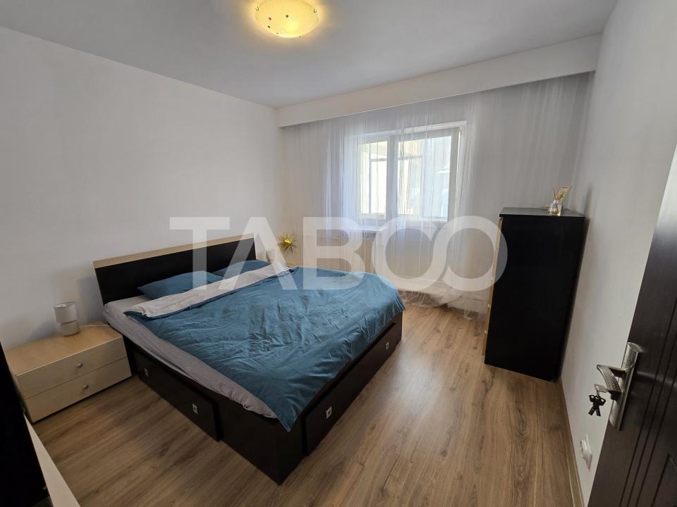 Apartament 3 camere decomandat renovat 2 bai 2 balcoane Turnisor Sibiu