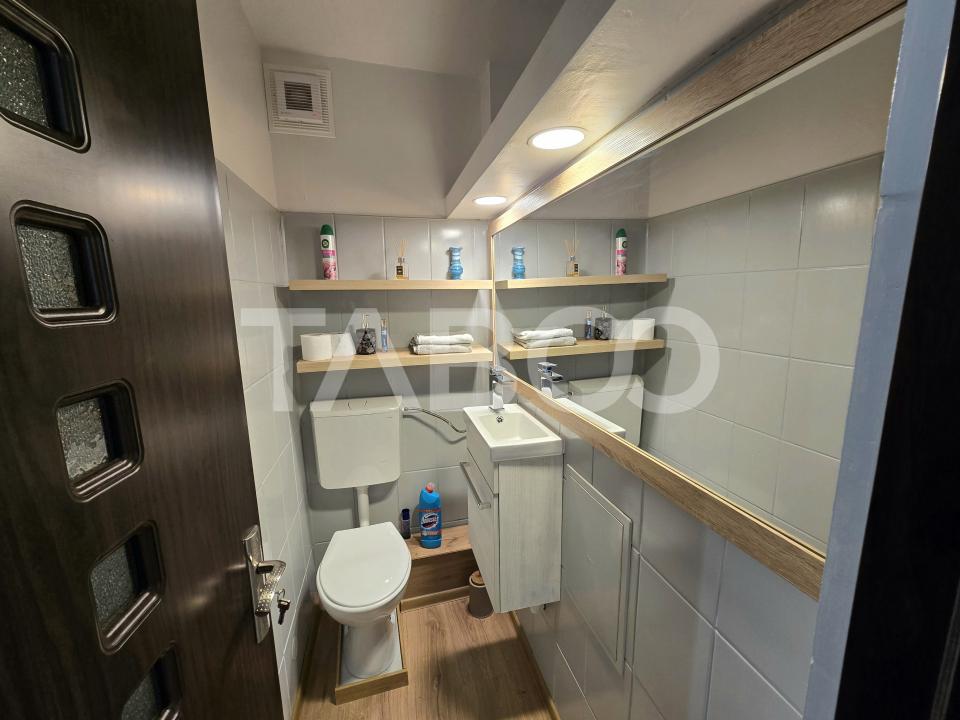 Apartament 3 camere decomandat renovat 2 bai 2 balcoane Turnisor Sibiu