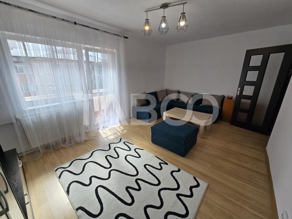 Apartament 3 camere decomandat renovat 2 bai 2 balcoane Turnisor Sibiu