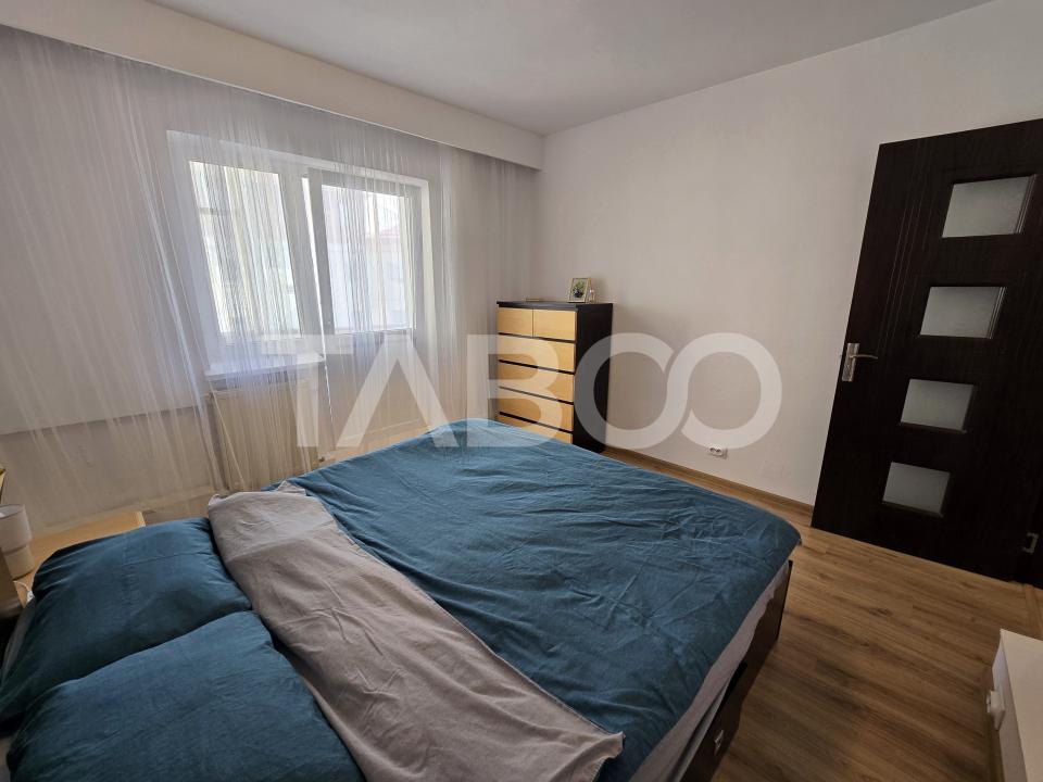 Apartament 3 camere decomandat renovat 2 bai 2 balcoane Turnisor Sibiu