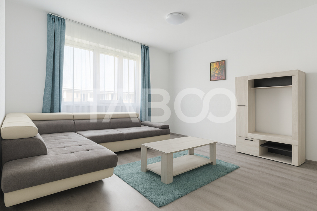 Apartament 3 camere decomandate 85 mp parter 2 balcoane Stejarului in Cisnadie - Stejarului
