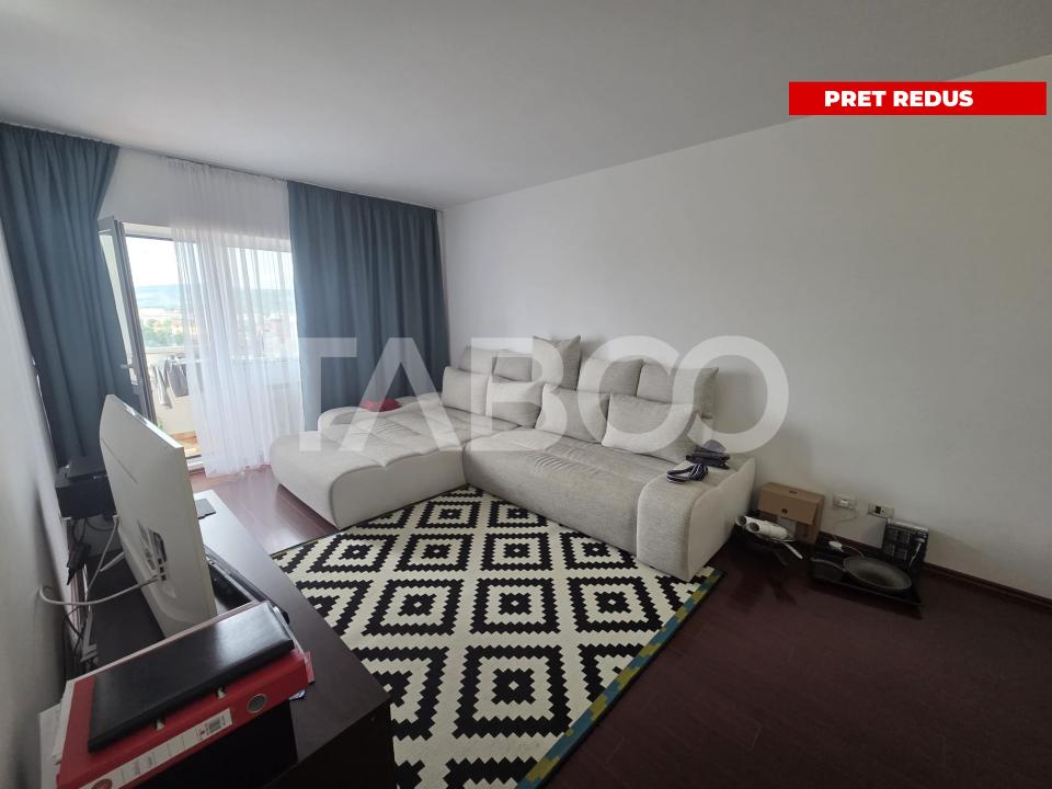 Apartament 3 camere decomnadat de vanzare 72 mp balcon 7 mp in Fagaras - Cimpului