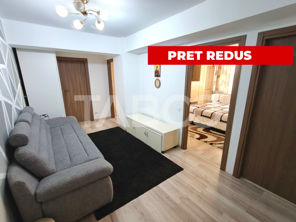 Apartament 3 camere - mobilat modern - bucatarie separata - lift