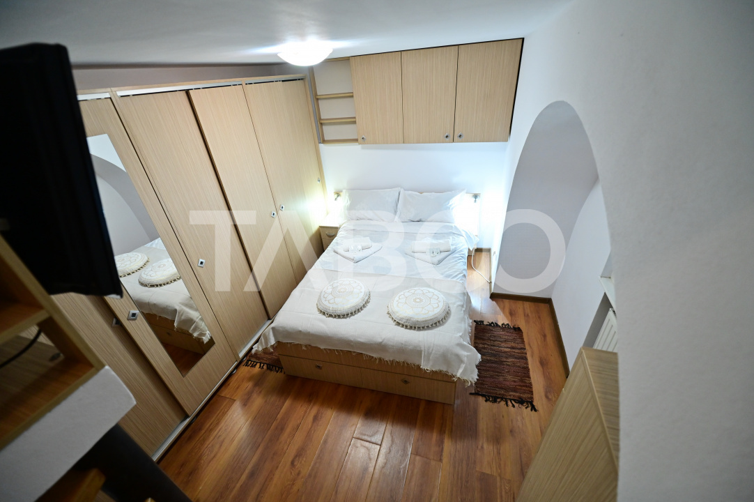 Apartament 3 camere mobilat si utilat de inchiriat langa Piata Mare