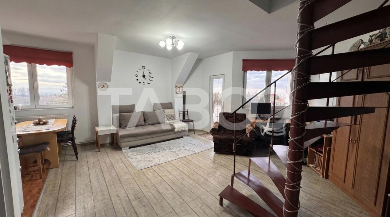 Apartament 3 camere mobilat utilat 65mp 2 BAI COMISION 0% Valea Aurie