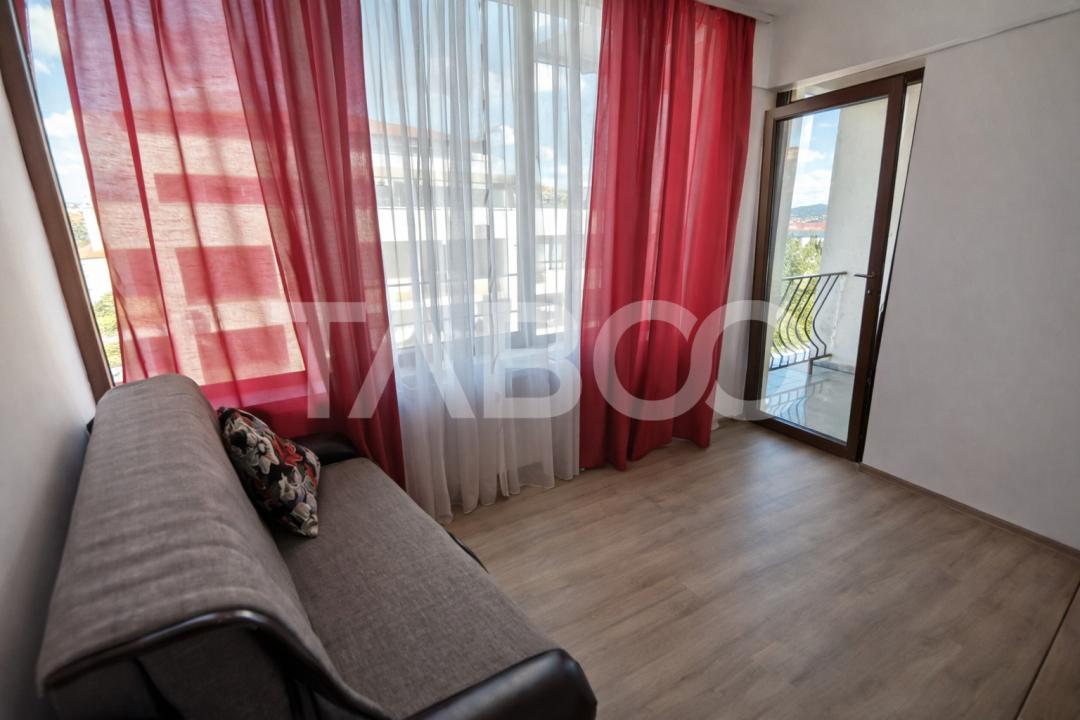 Apartament 3 camere mobilat utilat priveliste spre munti Doamna Stanca
