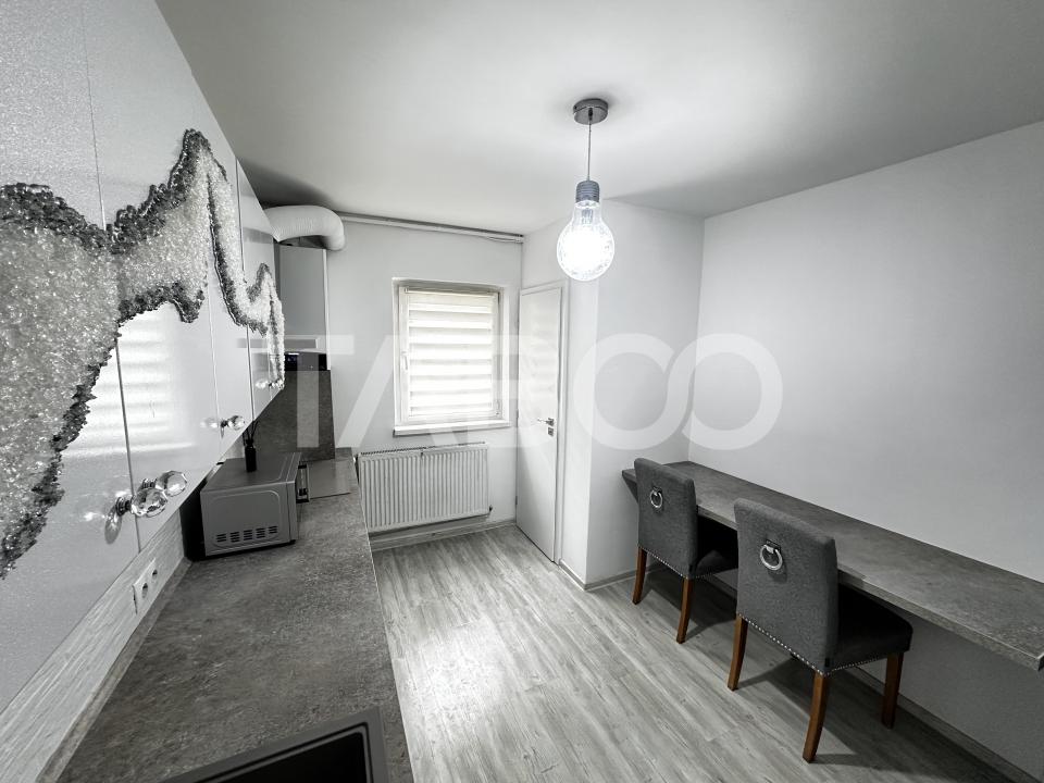Apartament 3 camere mobilate utilate 2 bai 70 mpu si pivnita Terezian in Sibiu - Rusciorului